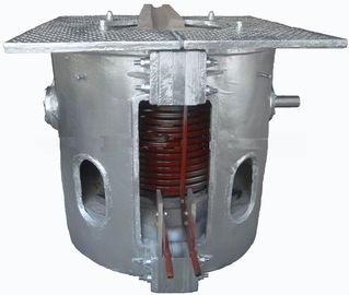 Fornalha de derretimento de alumínio da indução de 50KW 50KG elétrica para o elevado desempenho de cobre das latas