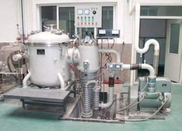 Fornalha de derretimento da indução do vácuo refrigerar de água para a liga de alta temperatura