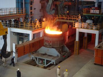 A alta temperatura da fornalha de arco do plasma da eficiência térmica controlou o silicone industrial