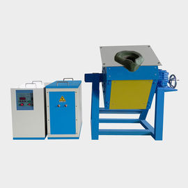 Operação fácil de alumínio da fornalha de indução de Igbt da capacidade da fornalha de derretimento 10-50kg da indução pequena
